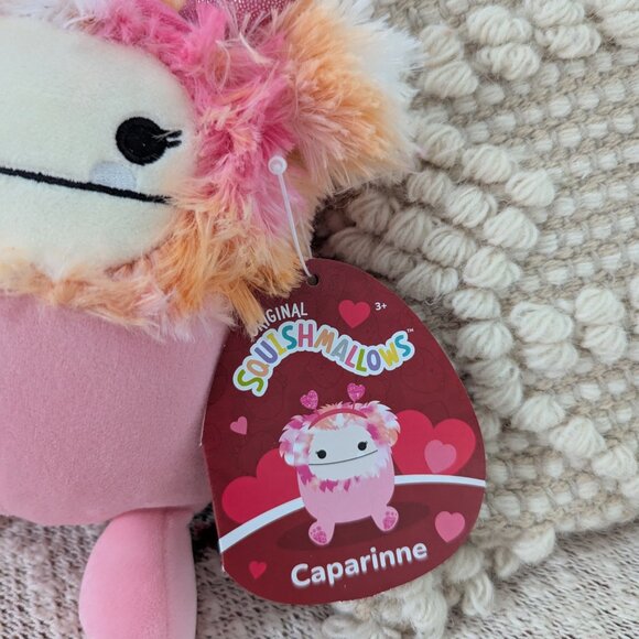 3/$20 5" CAPARINNE THE BIG FOOT VALENTINE'S DAY SQUISHMALLOWS - Picture 2 of 2